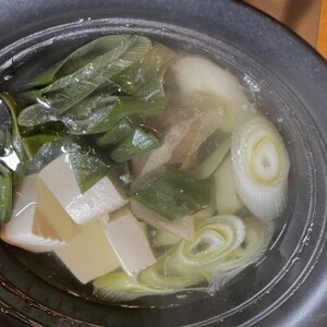 安いお豆腐がランクアップ↑～湯豆腐鍋～